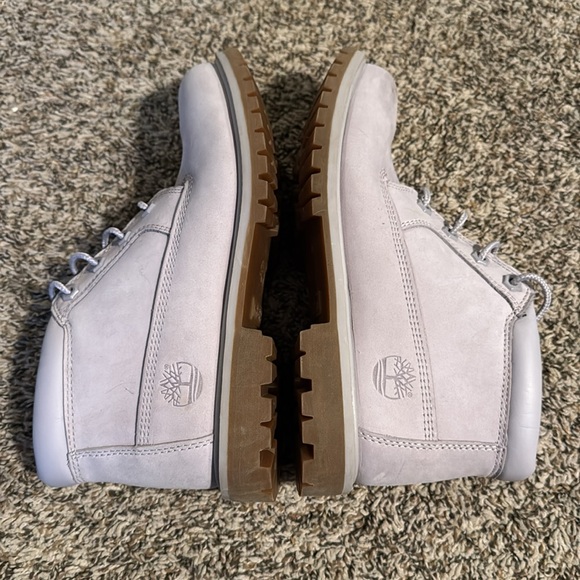 Timberland Women’s 7.5 Nellie Chukka Light Purple Waterproof Ankle Boot - Picture 4 of 9